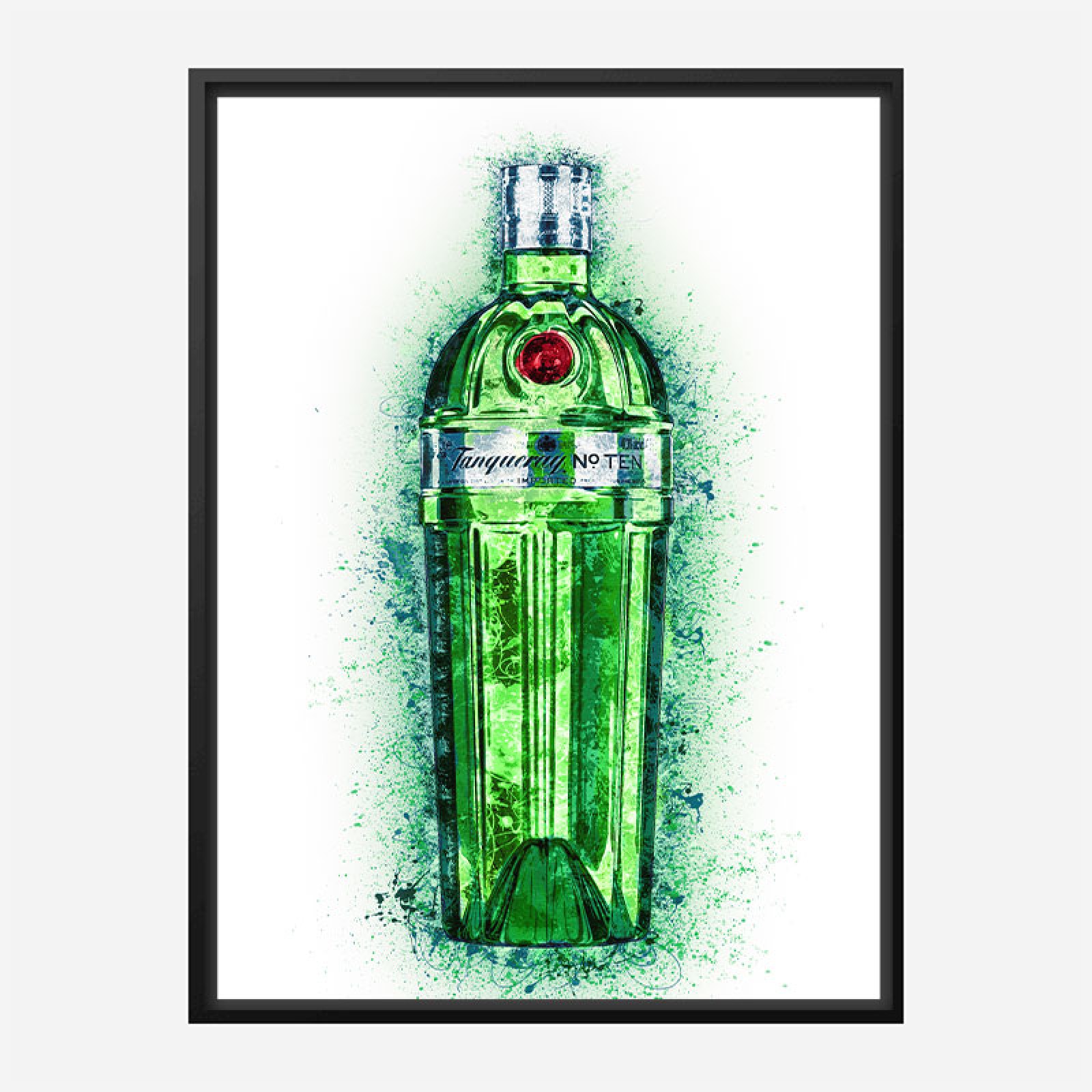 Tanqueray No Ten Gin Art Print