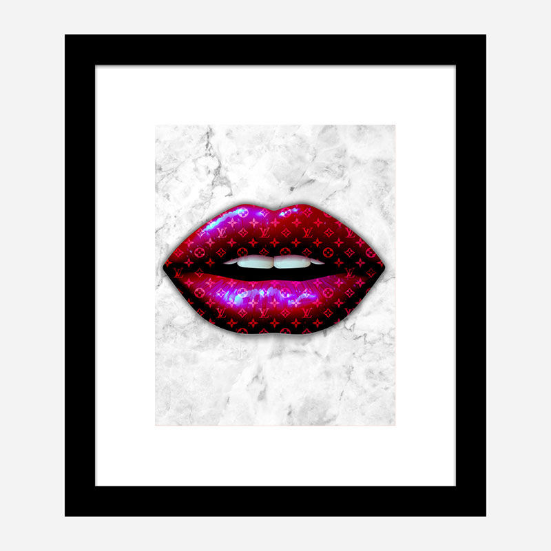 LV #louisvuitton #lips #bling #madebyniki