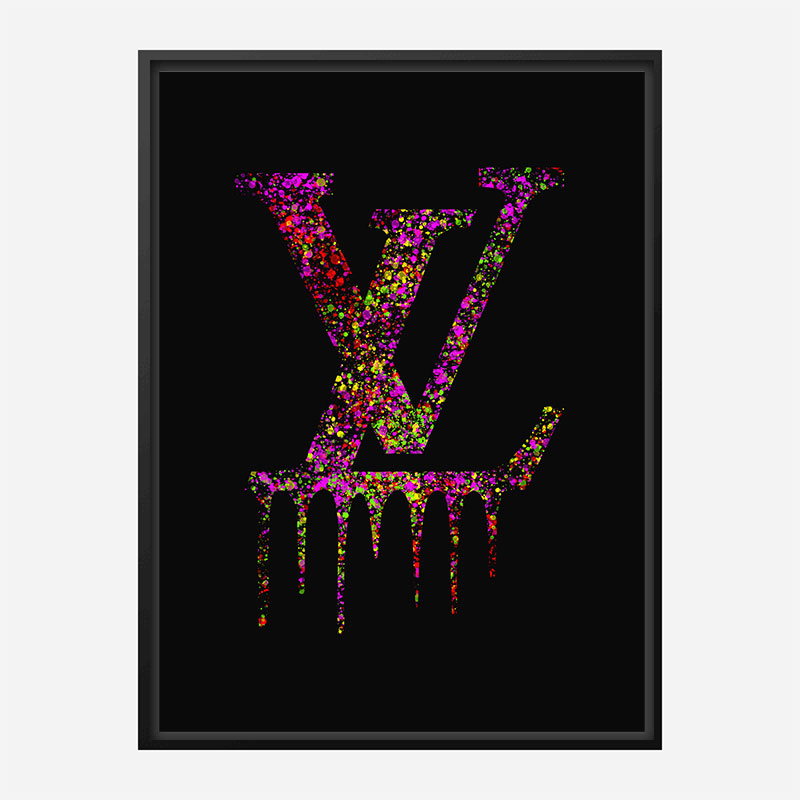 Louis Vuitton Drip Logo Svg
