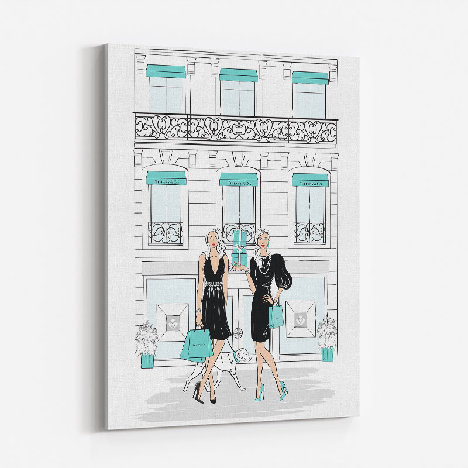 Ladies That Shop Art Print