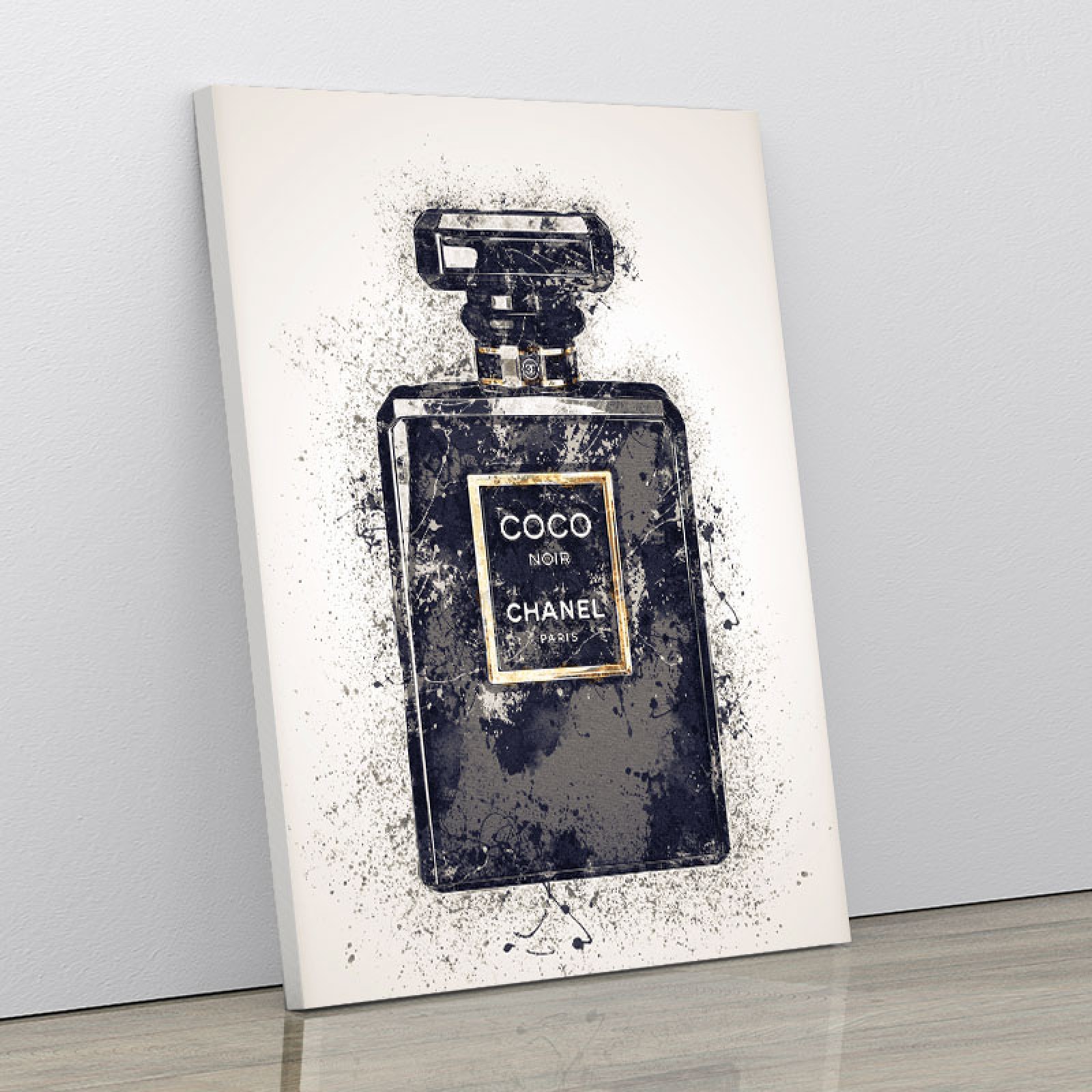 Coco Noir Dark Art Print