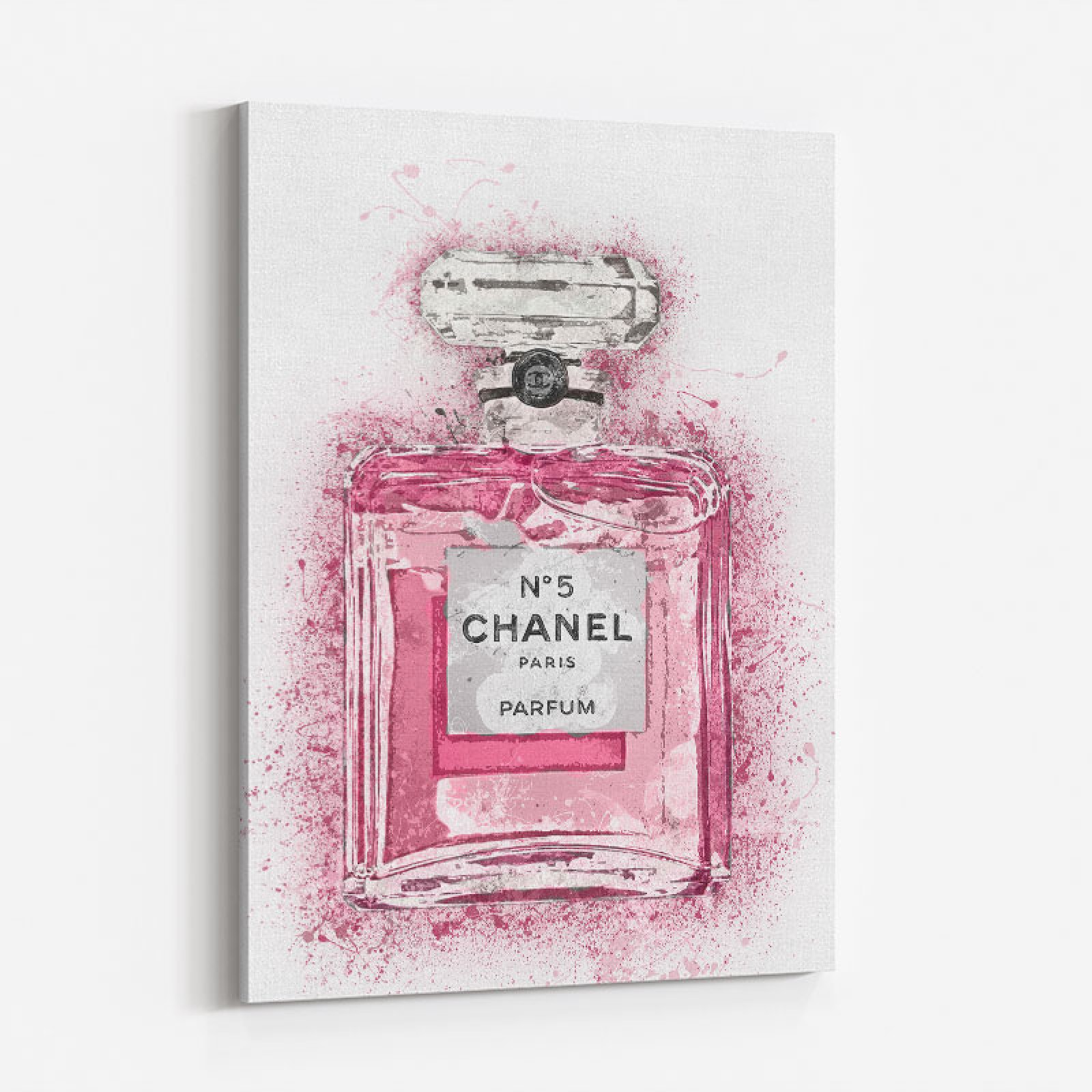 Pink Chanel No 5 Art Print