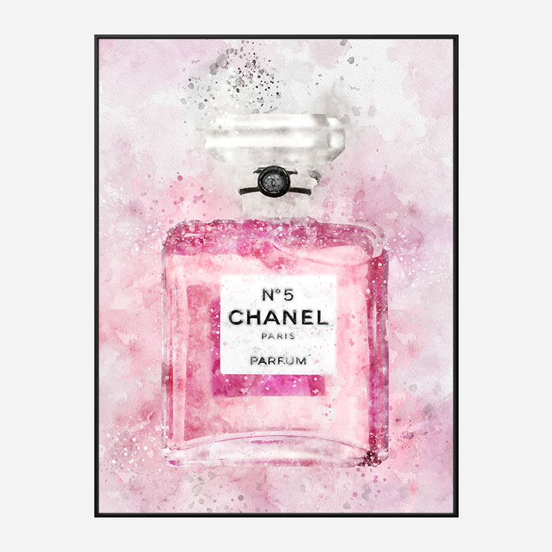 Andy Warhol Chanel N5 poster Andy Warhol Popart poster Andy Warhol  Fashion poster