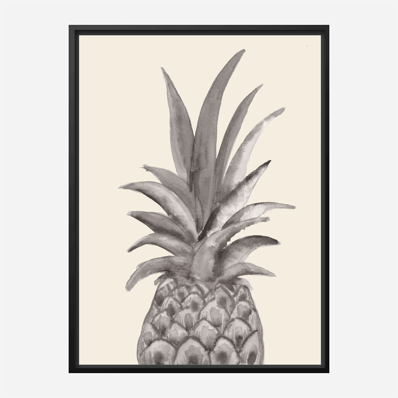 Ink Pineapple Wall Art Print