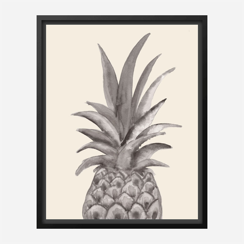Ink Pineapple Wall Art Print