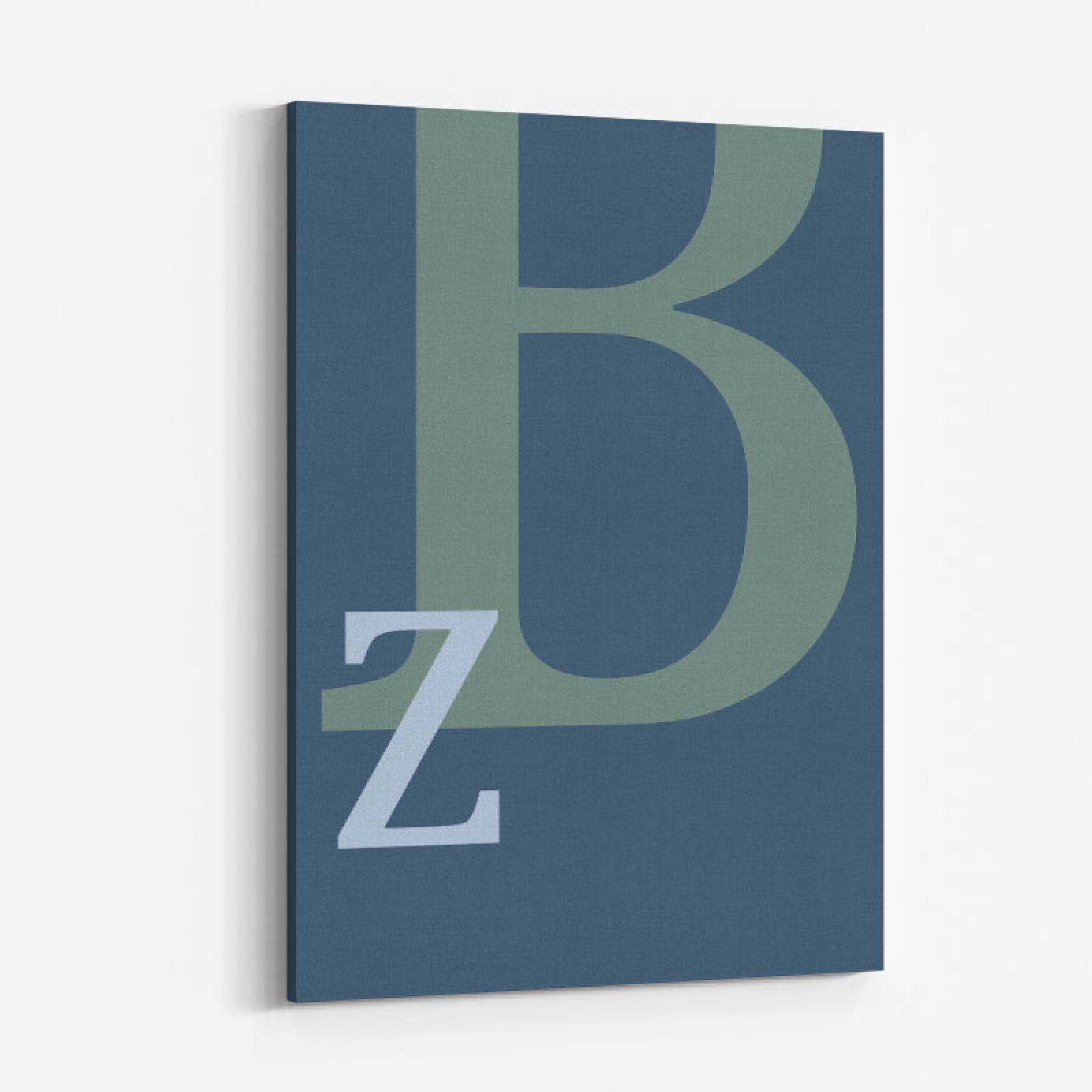 Letter B Wall Art Print