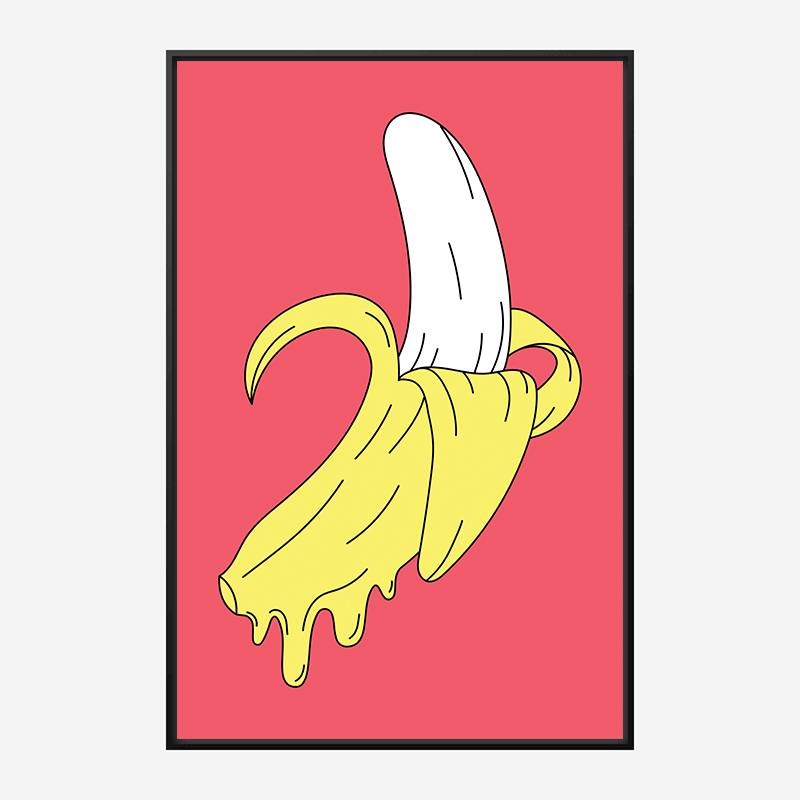 Melting Pink Banana