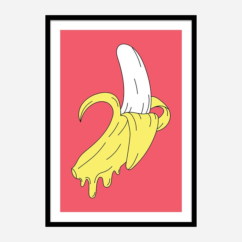 Melting Pink Banana