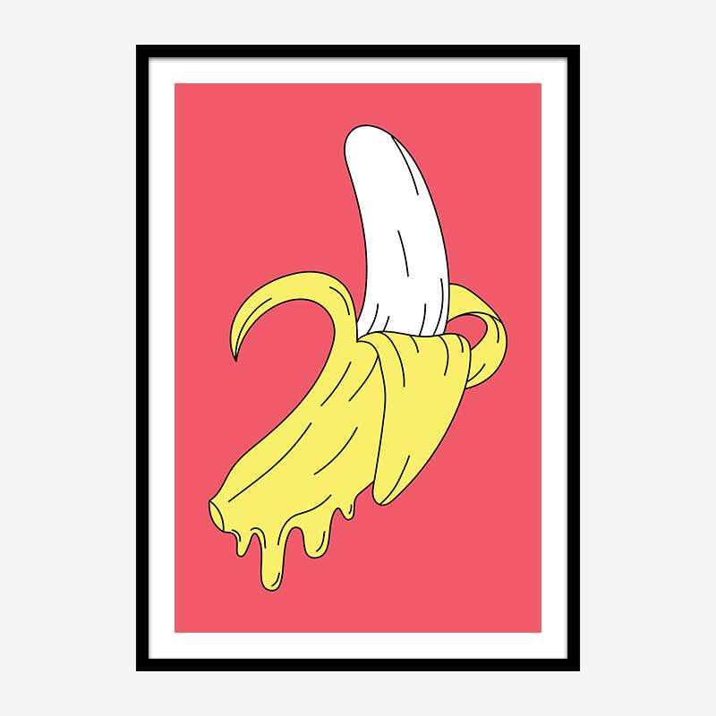 Melting Pink Banana