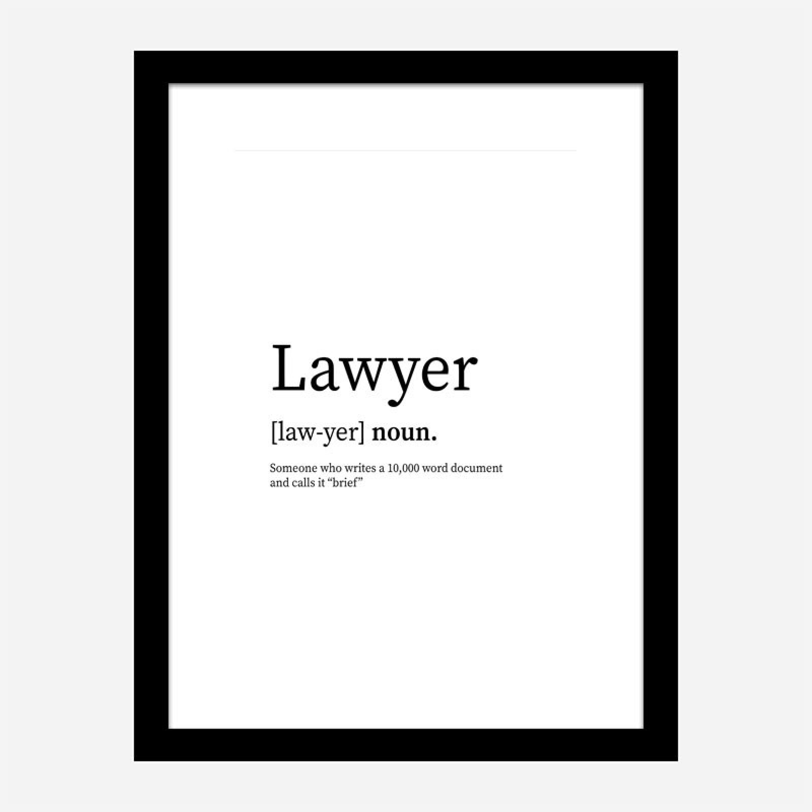 lawyer-definition-typography-wall-art