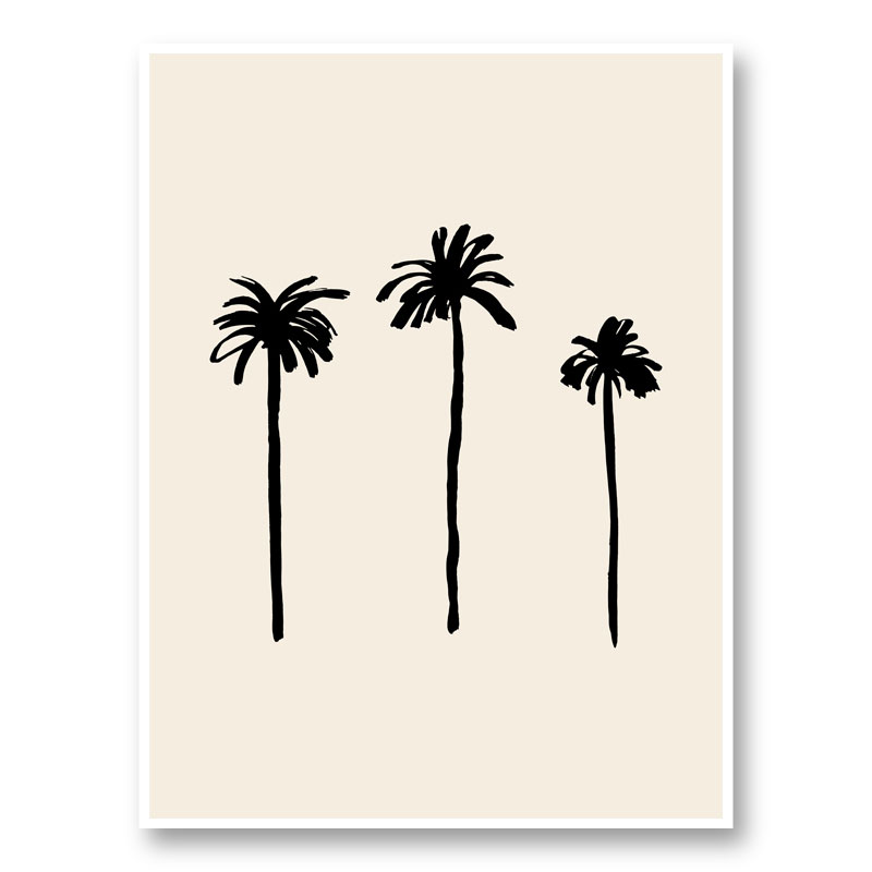 Scenic Palms 30x40 Canvas Print